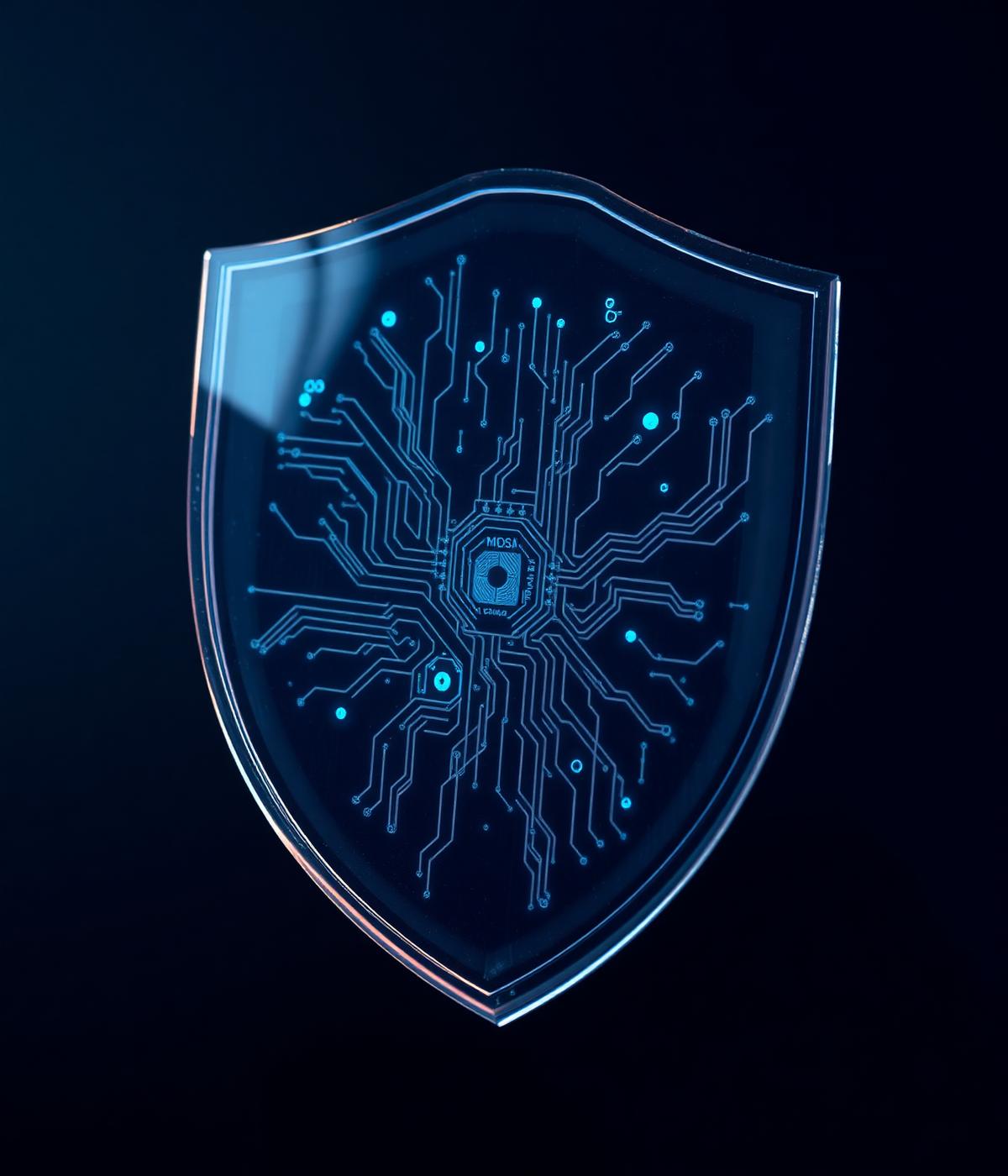 Glass shield symbolising personal data protection under India's DPDP Act